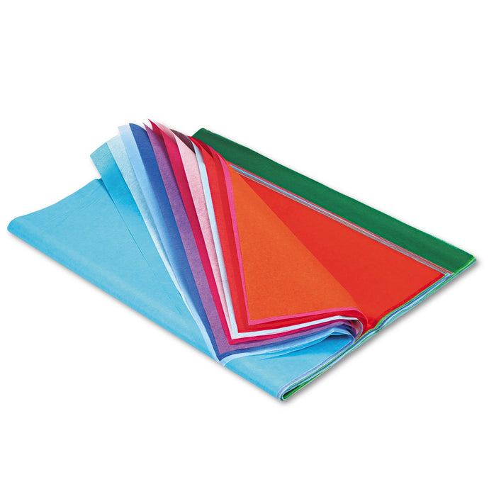 Pacon Spectra 100 Sheets Deluxe Bleeding Art Tissue, 20