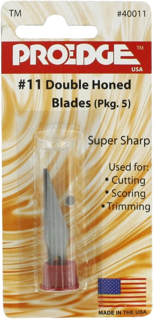 ProEdge 5 Replacement #11 Fine Point Sharp Angle Blades for Precision Knife (#40011)