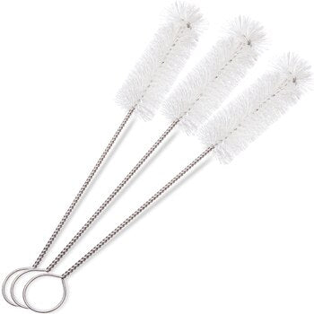 3 Pack Test Tube Brushes with Nylon Bristles, 0.85