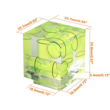 Load image into Gallery viewer, Hot Shoe Level Three Axis Bubble Spirit Level Camera Level Standard Shoe Mount
