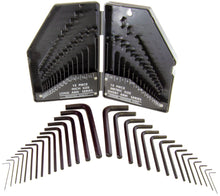 Load image into Gallery viewer, 30 Piece Hex Wrench Set, Popular Inches and Metric Sizes with Grey Storage Case
