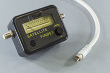 Load image into Gallery viewer, Analog Satellite Signal Finder Strength Meter with LNB to REC Connector and dB Level Control
