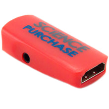 Load image into Gallery viewer, HDMI Female to VGA Female Adapter with 3.5mm Audio Output Jack F/F Adapter
