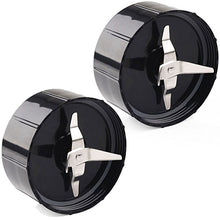 Load image into Gallery viewer, 2 Pack Replacement Cross Blades for Original MB1001 Magic Bullet Food Processor
