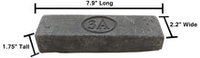 Load image into Gallery viewer, Gray Metal Buffing Compound, Cut and Polish for Stainless Steel and Iron 1.7 Pound Bar

