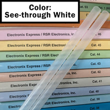 Load image into Gallery viewer, 2 Pack 10mm ID / 12mm OD Acrylic Hard Tubes, 500mm (~19.68-inch) Long Translucent White Hardline Tubing for Watercooling
