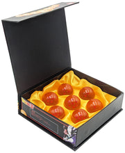 Load image into Gallery viewer, Complete Set of Acrylic Miniature Collectible Crystal Dragon Balls - 1.7 Inches Each - Includes Display Box
