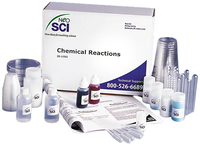 NeoSci Chemical Reactions Lab Investigation Kit (Class size: 40 students)