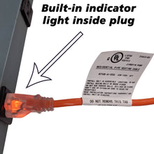 Load image into Gallery viewer, 60 Foot Pipe Heating Cable, Turns On and Off Automatically using Built-in Thermostat, Protects Pipes from Freezing, 120V, 420W
