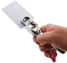 Load image into Gallery viewer, 3 Pack of Handheld ID Card Slot Punching Tool PVC Hole Puncher for ID Badge Tag
