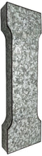 Load image into Gallery viewer, Huge 20&quot; Metal Letter I Wall Décor, Silver with Rusted Edges, Galvanized Wall Mountable Decoration for Country, Mid-Century, or Farmhouse Theme
