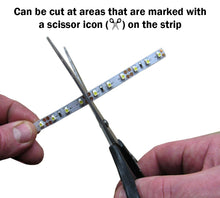 Load image into Gallery viewer, LED Strip Lighting for Car/Home/Special Effects - Cool White - 15 Lights - 25cm (9.84-inch)
