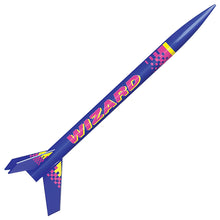 Load image into Gallery viewer, Estes Wizard Flying Model Rocket Kit, Intermediate Skill Level (001292)
