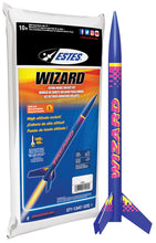 Load image into Gallery viewer, Estes Wizard Flying Model Rocket Kit, Intermediate Skill Level (001292)
