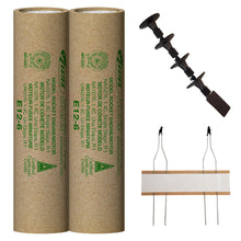 Load image into Gallery viewer, Estes E12-6 Upper Stage Model Rocket Engine Pack - Includes 2 Engines with Starters &amp; Plugs (1693), No Stock 07/14/25
