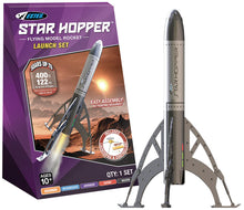 Load image into Gallery viewer, Estes Star Hopper Model Rocket Launch Set, Beginner Skill Level Kit with Mini Launch Controller and Mini Launch Pad (2427)
