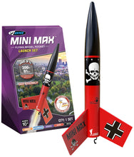 Load image into Gallery viewer, Estes Mini Der Red Max Model Rocket Launch Set, Intermediate Skill Level Kit with Mini Launch Controller and Mini Launch Pad (2445)

