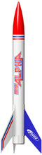 Load image into Gallery viewer, Estes Mini Alpha Model Rocket Launch Set, Beginner Skill Level Kit with Mini Launch Controller and Mini Launch Pad (2458)
