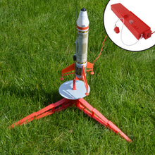 Load image into Gallery viewer, Estes 5322 Colonizer Model Rocket Starter Set - Includes Beginner Skill Level Rocket Kit, Launch Pad + Controller, Glue, 4 AA Batteries, and 3 Engines
