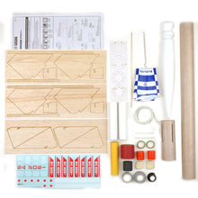 Load image into Gallery viewer, Estes SA-2061 Sasha Flying Model Rocket Kit, Single or 2-Stage, Expert Skill Level (007271)
