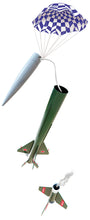 Load image into Gallery viewer, Estes SA-2061 Sasha Flying Model Rocket Kit, Single or 2-Stage, Expert Skill Level (007271)
