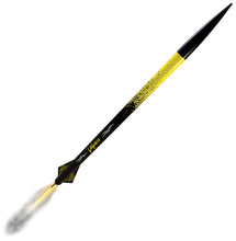 Load image into Gallery viewer, Estes Vapor Flying Model Rocket Kit with Yellow and Purple Color Options, Advanced Skill Level (007294)
