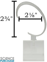 Load image into Gallery viewer, 4 Pack of Crystal Clear Watch Stands with Sturdy Acrylic Weighted Base

