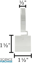 Load image into Gallery viewer, 4 Pack of Crystal Clear Watch Stands with Sturdy Acrylic Weighted Base
