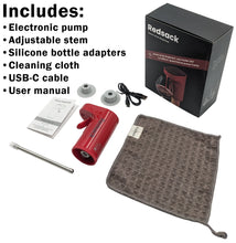 Load image into Gallery viewer, Cordless Electric Wine and Liquor Dispenser with Aerator Feature - Adjustable Dispensing Amount from 1mL to 999mL (1 Ounce to 33 Ounces), Rechargeable - Includes USB-C Charging Cable
