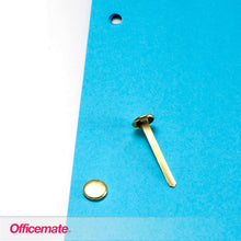 Load image into Gallery viewer, Officemate Box of 100 Paper Fasteners, 2 Inch Shank (99817)
