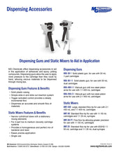 Load image into Gallery viewer, MG Chemicals Dispensing Gun for 50mL 1:1 Epoxy Cartridge (8DG-50-1-1)
