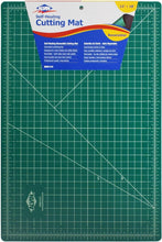 Load image into Gallery viewer, ALVIN 12&quot;x18&quot; Cutting Mat Professional Self-Healing Green/Black Double-Sided, Rotary Cutting Board for Crafts, Sewing, Fabric - 12x18 Inch (GBM1218)
