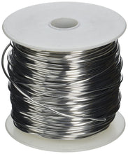 Load image into Gallery viewer, 80 Feet 14 Gauge Silver Color Tinned Copper Crafting Wire, Uninsulated
