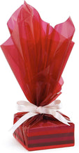 Load image into Gallery viewer, Hygloss Red Cellophane Wrap, 12½ Foot Roll, 20&quot; Width (71502)
