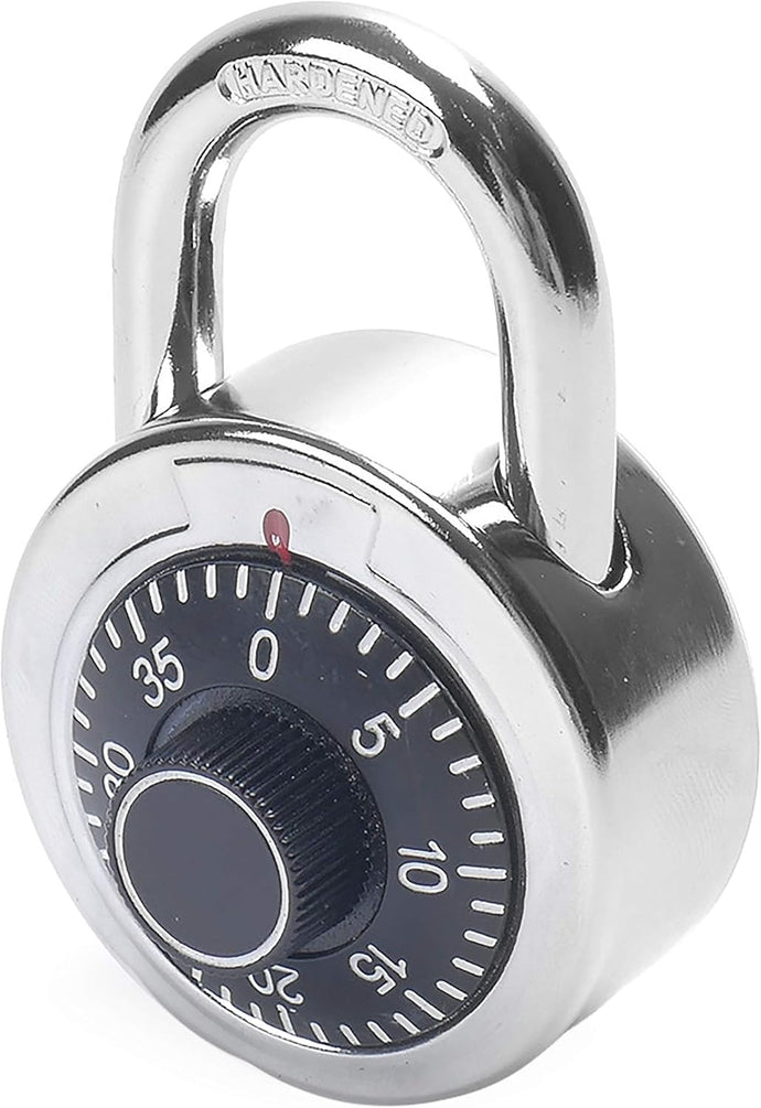 Trisonic High Security Rotary Combination Padlock with Black Dial (TS-F006)