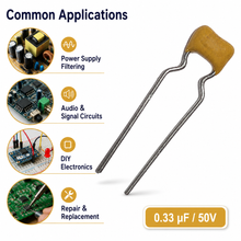 Load image into Gallery viewer, Multi-layer Ceramic Capacitor/Monolithic Capacitor 10% 50V .33 mF - Pack of 100
