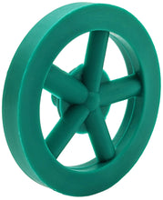 Load image into Gallery viewer, 100 Pack Green 35mm Front Wheels with Spokes for Co2 Dragsters
