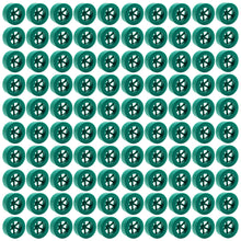 Load image into Gallery viewer, 100 Pack Green 40mm Rear Wheels with Spokes for Co2 Dragsters
