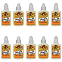 Load image into Gallery viewer, Gorilla 10 Pack 2 Ounce Bottles White Gorilla Glue
