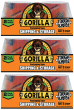 Load image into Gallery viewer, Gorilla 6 Count 30 Yard Packaging Tape Refill Rolls, Tough &amp; 3&quot; Wide, Heavy Duty
