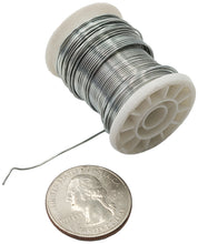 Load image into Gallery viewer, 24 Yards 24 Gauge Silver Color Craft Wire (3556)
