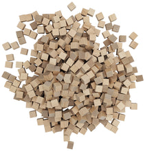 Load image into Gallery viewer, 500 Pack ¾-inch (0.75&quot;) Wood Blocks, Mini Unfinished Wooden Cubes for Painting, Carving, and other DIY Craft Projects
