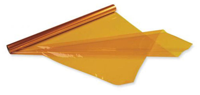 Pacon Golden Yellow Cellophane Wrap, 12.5 Foot Roll, 20
