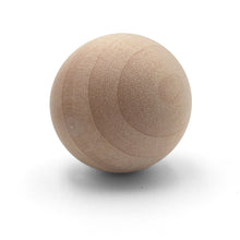 Load image into Gallery viewer, 10 Pack 1&quot; Diameter Wooden Balls for Crafting
