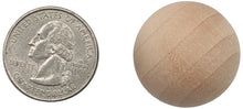 Load image into Gallery viewer, 10 Pack 1&quot; Diameter Wooden Balls for Crafting
