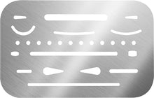 Load image into Gallery viewer, Alvin Flexible Stainless Steel Erasing Shield, 0.005&quot; (3298)
