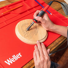 Load image into Gallery viewer, Weller 15 Piece Woodburning Kit with 25W Iron and Assorted Tips (WLIWBK2512A)
