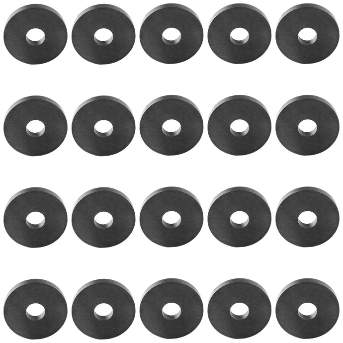 20 Pack of Round Magnets with Center Hole - 1.2