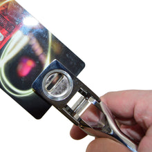 Load image into Gallery viewer, 3 Pack of Handheld ID Card Slot Punching Tool PVC Hole Puncher for ID Badge Tag
