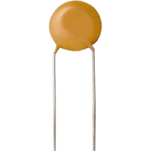 Load image into Gallery viewer, 10 Pack 0.1 ΜF Ceramic Disc Capacitor, 50V, ±20% Tolerance
